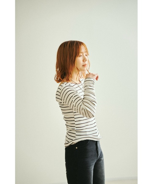 MILLER(ミラー)の「【WEB限定】Millerカップ付ロンT(Tシャツ/カットソー・レディース・レッド/オフホワイト/ブルー/グリーン・FREE)」の9枚目の写真