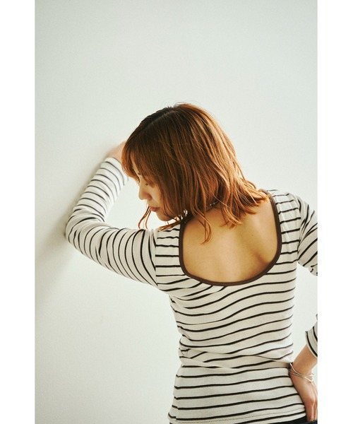 MILLER(ミラー)の「【WEB限定】Millerカップ付ロンT(Tシャツ/カットソー・レディース・レッド/オフホワイト/ブルー/グリーン・FREE)」の10枚目の写真