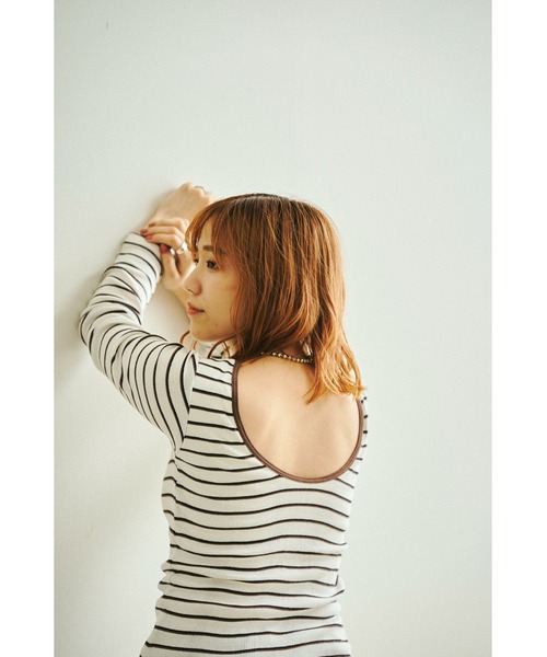 MILLER(ミラー)の「【WEB限定】Millerカップ付ロンT(Tシャツ/カットソー・レディース・レッド/オフホワイト/ブルー/グリーン・FREE)」の11枚目の写真
