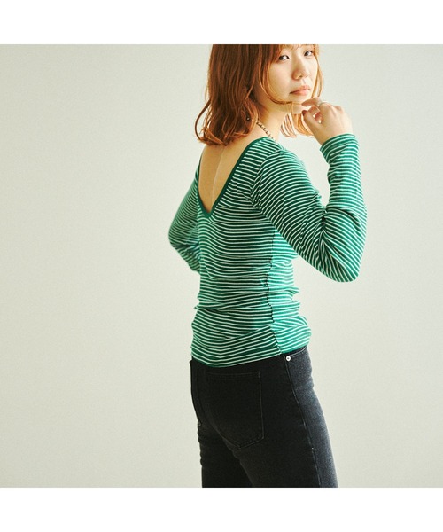 MILLER(ミラー)の「【WEB限定】Millerカップ付ロンT(Tシャツ/カットソー・レディース・レッド/オフホワイト/ブルー/グリーン・FREE)」の13枚目の写真