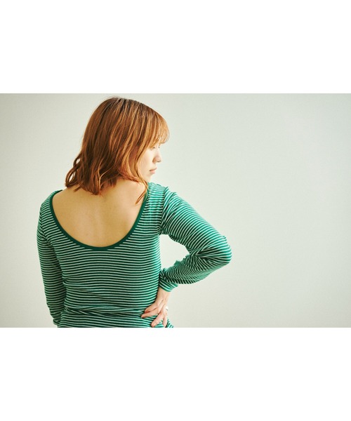 MILLER(ミラー)の「【WEB限定】Millerカップ付ロンT(Tシャツ/カットソー・レディース・レッド/オフホワイト/ブルー/グリーン・FREE)」の17枚目の写真