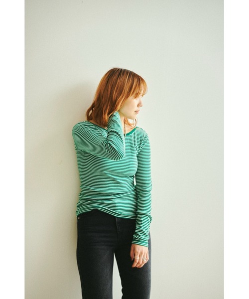 MILLER(ミラー)の「【WEB限定】Millerカップ付ロンT(Tシャツ/カットソー・レディース・レッド/オフホワイト/ブルー/グリーン・FREE)」の21枚目の写真
