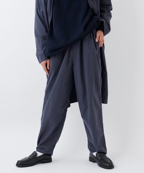 SAKULA（サクラ）の「【SAKULA/サクラ】NARROW BALL PANTS（その他パンツ・メンズ・チャコールグレー/ブラック・1/2）」の2枚目の写真