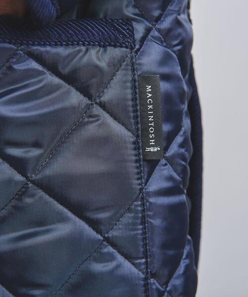 Mackintosh（マッキントッシュ）の「【別注】＜MACKINTOSH（マッキントッシュ）＞WAVERLY キルティングコート†（その他アウター・メンズ・ブラック/ネイビー・40/38/36）」の20枚目の写真