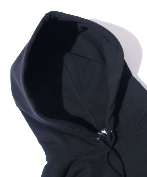 STUSSY（ステューシー）の「STUSSY/ステューシー PEACE DOT HOOD 裏起毛 フーディー バックプリント ブランドロゴ（パーカー・メンズ・ブラック/アッシュグレー・L/XL/M）」の22枚目の写真