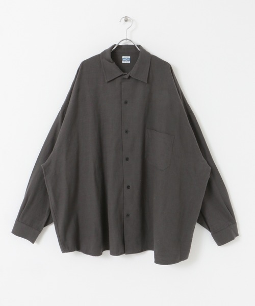 ARMY TWILL（アーミーツイル）の「ARMY TWILL　Cotton Slab BigShirts（シャツ/ブラウス・メンズ・オフホワイト/チャコールグレー/ブラウン・MEDIUM/LARGE）」の14枚目の写真