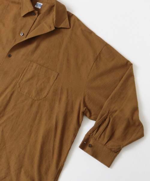 ARMY TWILL（アーミーツイル）の「ARMY TWILL　Cotton Slab BigShirts（シャツ/ブラウス・メンズ・オフホワイト/チャコールグレー/ブラウン・MEDIUM/LARGE）」の13枚目の写真