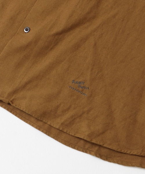 ARMY TWILL（アーミーツイル）の「ARMY TWILL　Cotton Slab BigShirts（シャツ/ブラウス・メンズ・オフホワイト/チャコールグレー/ブラウン・MEDIUM/LARGE）」の11枚目の写真