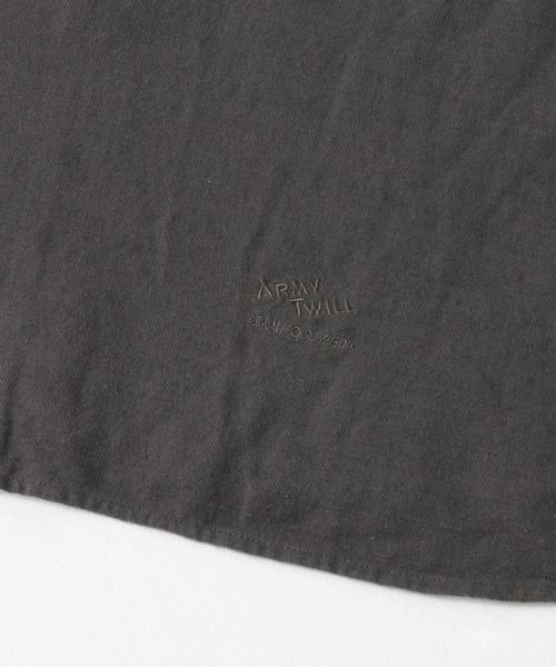 ARMY TWILL（アーミーツイル）の「ARMY TWILL　Cotton Slab BigShirts（シャツ/ブラウス・メンズ・オフホワイト/チャコールグレー/ブラウン・MEDIUM/LARGE）」の18枚目の写真