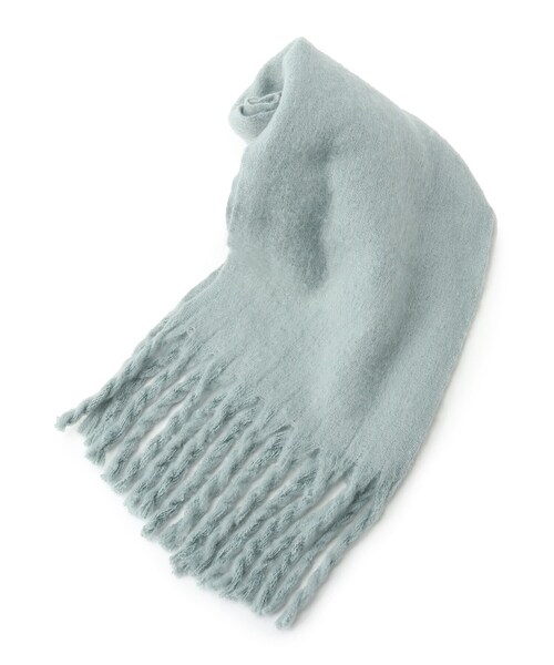 DRESKIP(ドレスキップ)の「◆ボリュームフリンジストール(ストール/ショール・レディース・グレー/グリーン/ライトベージュ/ピンク系・00)」の3枚目の写真