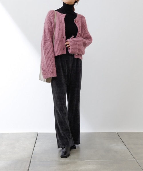 COLONY 2139（コロニートゥーワンスリーナイン）の「ランダムプリーツコーデュロイパンツ（その他パンツ・レディース・チャコールグレー/グリーン/グレイッシュベージュ・LARGE/SMALL/MEDIUM）」の18枚目の写真