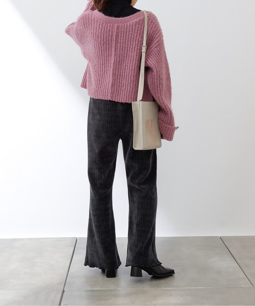 COLONY 2139（コロニートゥーワンスリーナイン）の「ランダムプリーツコーデュロイパンツ（その他パンツ・レディース・チャコールグレー/グリーン/グレイッシュベージュ・LARGE/SMALL/MEDIUM）」の12枚目の写真