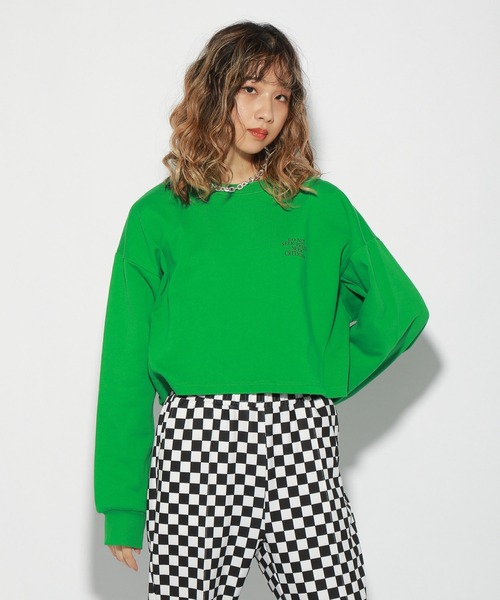 PBLIM(ページボーイリム)の「【PAGEBOYLIM】カラーショートスウェット(スウェット・レディース・オフホワイト/ブルー/グリーン・FREE)」の17枚目の写真