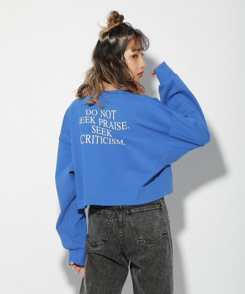 PBLIM(ページボーイリム)の「【PAGEBOYLIM】カラーショートスウェット(スウェット・レディース・オフホワイト/ブルー/グリーン・FREE)」の14枚目の写真