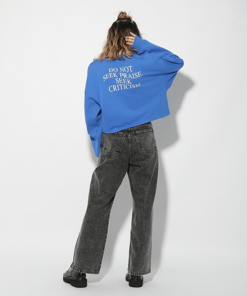 PBLIM(ページボーイリム)の「【PAGEBOYLIM】カラーショートスウェット(スウェット・レディース・オフホワイト/ブルー/グリーン・FREE)」の10枚目の写真