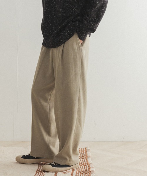 FORK&SPOON(フォークアンドスプーン)の「FORK&SPOON フラノパンツ(その他パンツ・メンズ・グリーン/ベージュ系その他・4/5)」の18枚目の写真