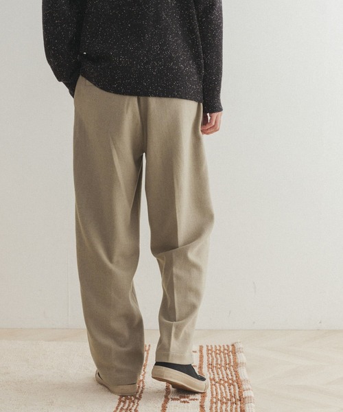FORK&SPOON(フォークアンドスプーン)の「FORK&SPOON フラノパンツ(その他パンツ・メンズ・グリーン/ベージュ系その他・4/5)」の10枚目の写真