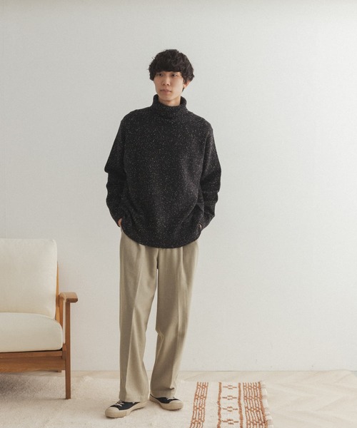 FORK&SPOON(フォークアンドスプーン)の「FORK&SPOON フラノパンツ(その他パンツ・メンズ・グリーン/ベージュ系その他・4/5)」の22枚目の写真