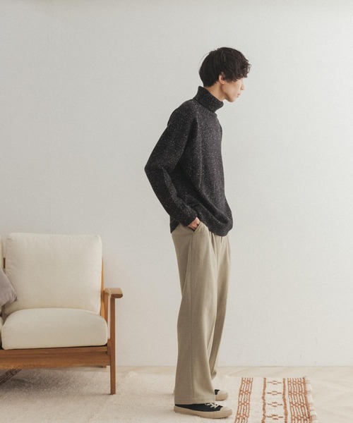 FORK&SPOON(フォークアンドスプーン)の「FORK&SPOON フラノパンツ(その他パンツ・メンズ・グリーン/ベージュ系その他・4/5)」の13枚目の写真