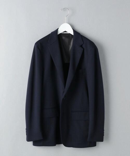 WORK TRIP OUTFITS GREEN LABEL RELAXING（ワークトリップアウトフィッツグリーンレーベル リラクシング）の「WTO ジャージ 2B ジャケット -ウォッシャブル・ストレッチ・防シワ- ＊＊（テーラードジャケット・メンズ・グレー/ネイビー・S/44/L/48/M/46/XL/50）」の11枚目の写真