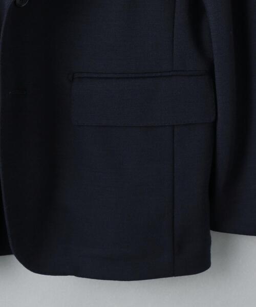 WORK TRIP OUTFITS GREEN LABEL RELAXING（ワークトリップアウトフィッツグリーンレーベル リラクシング）の「WTO ジャージ 2B ジャケット -ウォッシャブル・ストレッチ・防シワ- ＊＊（テーラードジャケット・メンズ・グレー/ネイビー・S/44/L/48/M/46/XL/50）」の18枚目の写真