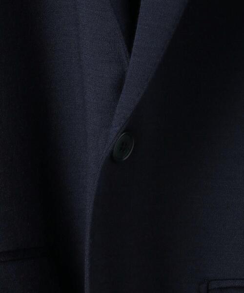 WORK TRIP OUTFITS GREEN LABEL RELAXING（ワークトリップアウトフィッツグリーンレーベル リラクシング）の「WTO ジャージ 2B ジャケット -ウォッシャブル・ストレッチ・防シワ- ＊＊（テーラードジャケット・メンズ・グレー/ネイビー・S/44/L/48/M/46/XL/50）」の20枚目の写真