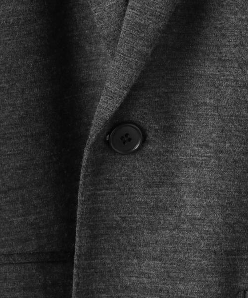 WORK TRIP OUTFITS GREEN LABEL RELAXING（ワークトリップアウトフィッツグリーンレーベル リラクシング）の「WTO ジャージ 2B ジャケット -ウォッシャブル・ストレッチ・防シワ- ＊＊（テーラードジャケット・メンズ・グレー/ネイビー・S/44/L/48/M/46/XL/50）」の22枚目の写真