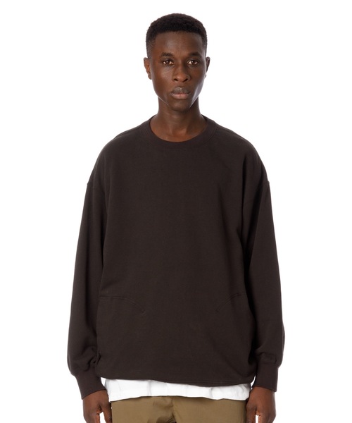 Sandinista(サンディニスタ)の「Side Pocket Sweatshirt / ワイド Sandinista(サンディニスタ)の「Side Pocket Sweatshirt / ワイド