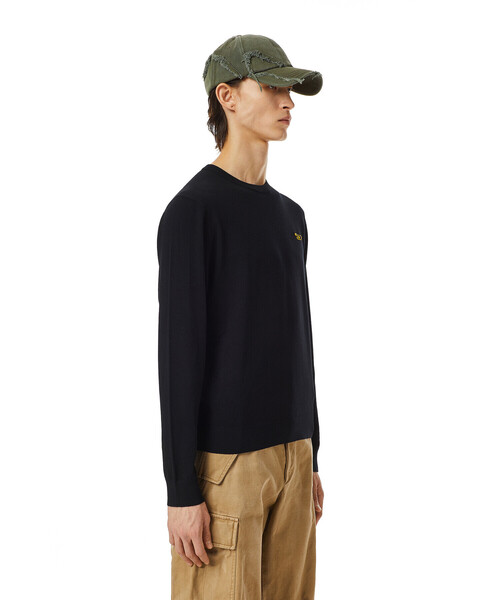 DIESEL（ディーゼル）の「メンズ ニット ワンポイント（ニット