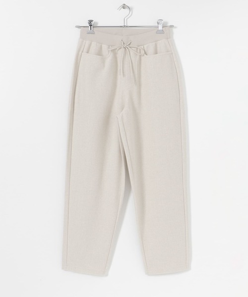 ITEMS URBANRESEARCH(アイテムズ アーバンリサーチ)の「圧縮カット 裏配色ウエストリブパンツ(その他パンツ・メンズ・ブラック/ベージュ/オフホワイト・MEDIUM/LARGE)」の12枚目の写真