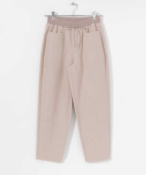 ITEMS URBANRESEARCH(アイテムズ アーバンリサーチ)の「圧縮カット 裏配色ウエストリブパンツ(その他パンツ・メンズ・ブラック/ベージュ/オフホワイト・MEDIUM/LARGE)」の16枚目の写真