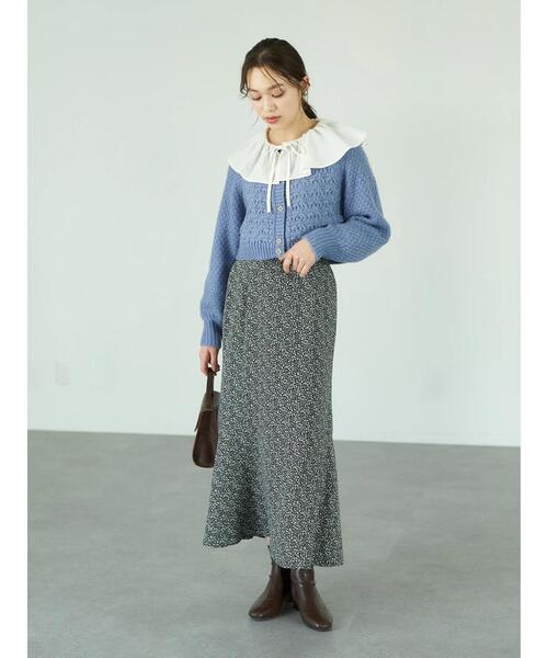 earth music&ecology(アースミュージックアンドエコロジー)の「ビックカラーブラウス*(シャツ/ブラウス・レディース・オフホワイト/ドット/モカ・FREE)」の16枚目の写真