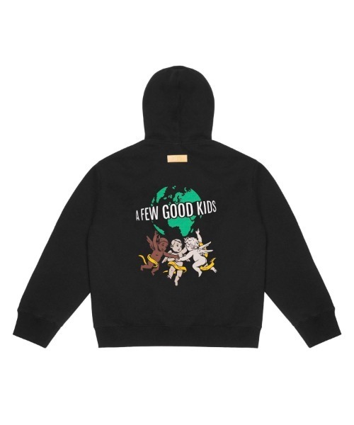 A FEW GOOD KIDS（ア フュー グッド キッズ）の「A FEW GOOD KIDS-エンジェル.プルパーカー（パーカー・メンズ・ホワイト/ブラック・L/XL）」の6枚目の写真