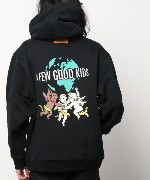 A FEW GOOD KIDS（ア フュー グッド キッズ）の「A FEW GOOD KIDS-エンジェル.プルパーカー（パーカー・メンズ・ホワイト/ブラック・L/XL）」の12枚目の写真