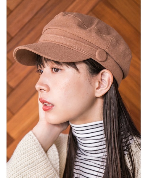 fifth（フィフス）の「マリンキャスケット（キャスケット・レディース・ブラック/ベージュ・FREE）」の2枚目の写真