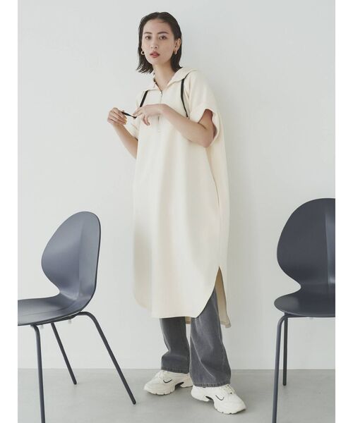 COTORICA(コトリカ)の「ストレートデニム(COTTON100%)(デニムパンツ・レディース・ライトグレー/ブルー・MEDIUM/LARGE)」の4枚目の写真