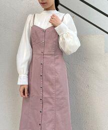 MAJESTIC LEGON | ladyフロントボタンワンピ(ワンピース)