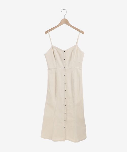 MAJESTIC LEGON（マジェスティックレゴン）の「ladyフロントボタンワンピ（ワンピース・レディース・ネイビー/ピンク/アイボリー・MEDIUM）」の12枚目の写真