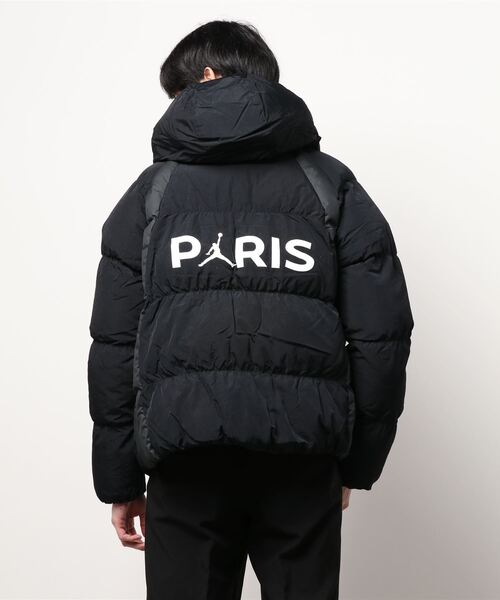 PARIS SAINT-GERMAIN(パリサンジェルマン)の「【JORDAN × Paris Saint-Germain】PUFFER ジャケット(ブルゾン・メンズ・ブラック・SMALL/MEDIUM/LARGE/X-LARGE/XX-LARGE)」の3枚目の写真