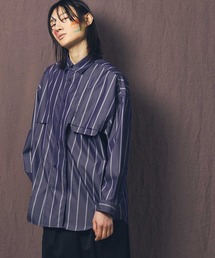 MAISON SPECIAL | 《ユニセックスアイテム》インサイドアウトプライムオーバーレギュラーカラーシャツ【MAISON SPECIAL/メゾンスペシャル】(シャツ/ブラウス)