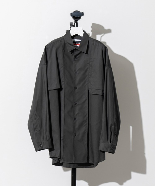 【希少】MAISON SPECIAL インサイドアウト ロングシャツ MAISON SPECIAL（メゾンスペシャル）の「《ユニセックスアイテム