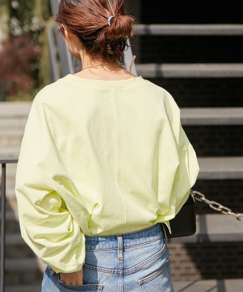 【ZOZOTOWN限定】リサイクルコットンボリュームスリーブロンTee