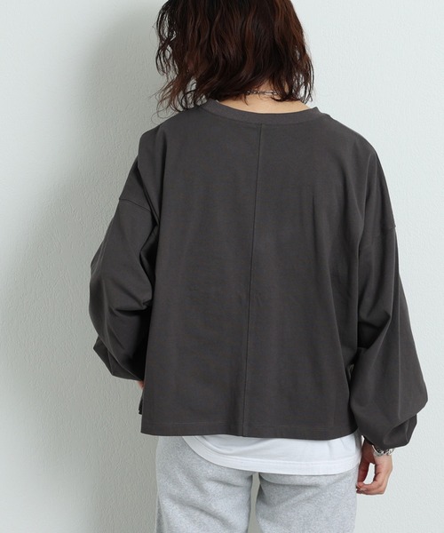 【ZOZOTOWN限定】リサイクルコットンボリュームスリーブロンTee
