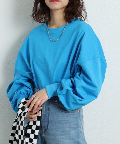 【ZOZOTOWN限定】リサイクルコットンボリュームスリーブロンTee