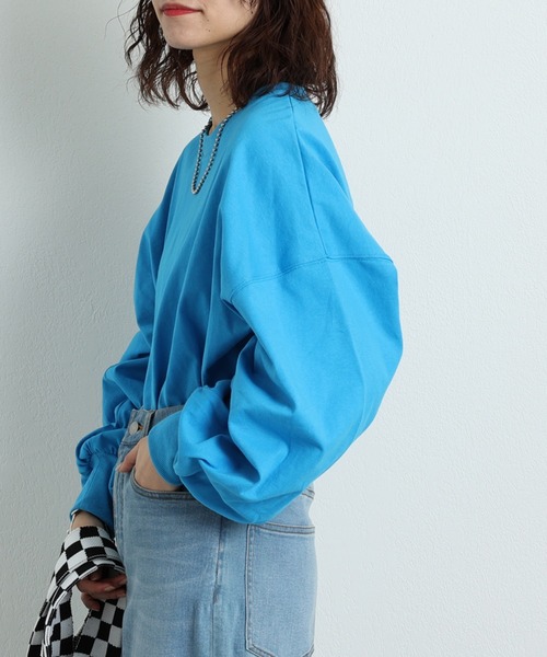 【ZOZOTOWN限定】リサイクルコットンボリュームスリーブロンTee