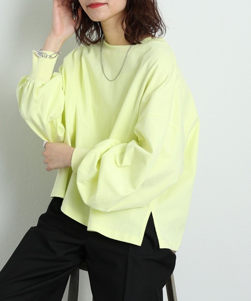 【ZOZOTOWN限定】リサイクルコットンボリュームスリーブロンTee