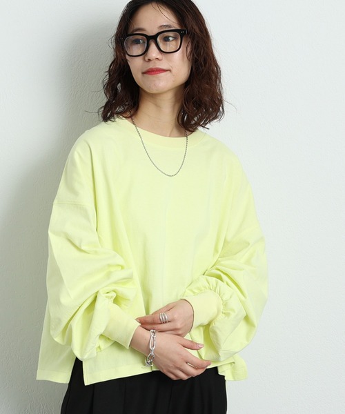 【ZOZOTOWN限定】リサイクルコットンボリュームスリーブロンTee