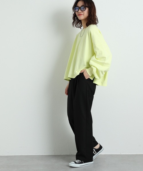 【ZOZOTOWN限定】リサイクルコットンボリュームスリーブロンTee