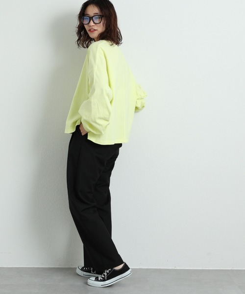 【ZOZOTOWN限定】リサイクルコットンボリュームスリーブロンTee