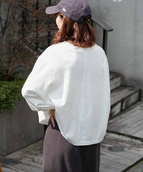 【ZOZOTOWN限定】リサイクルコットンボリュームスリーブロンTee